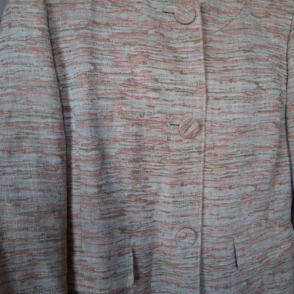 Women's Tweed PatternedSkirt/Jacket - Picture 2 of 9